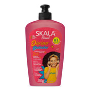 SKALA Divino Potinho 250g pink pump bottle leave-in conditioner for curly hair 2in1 treatment cream