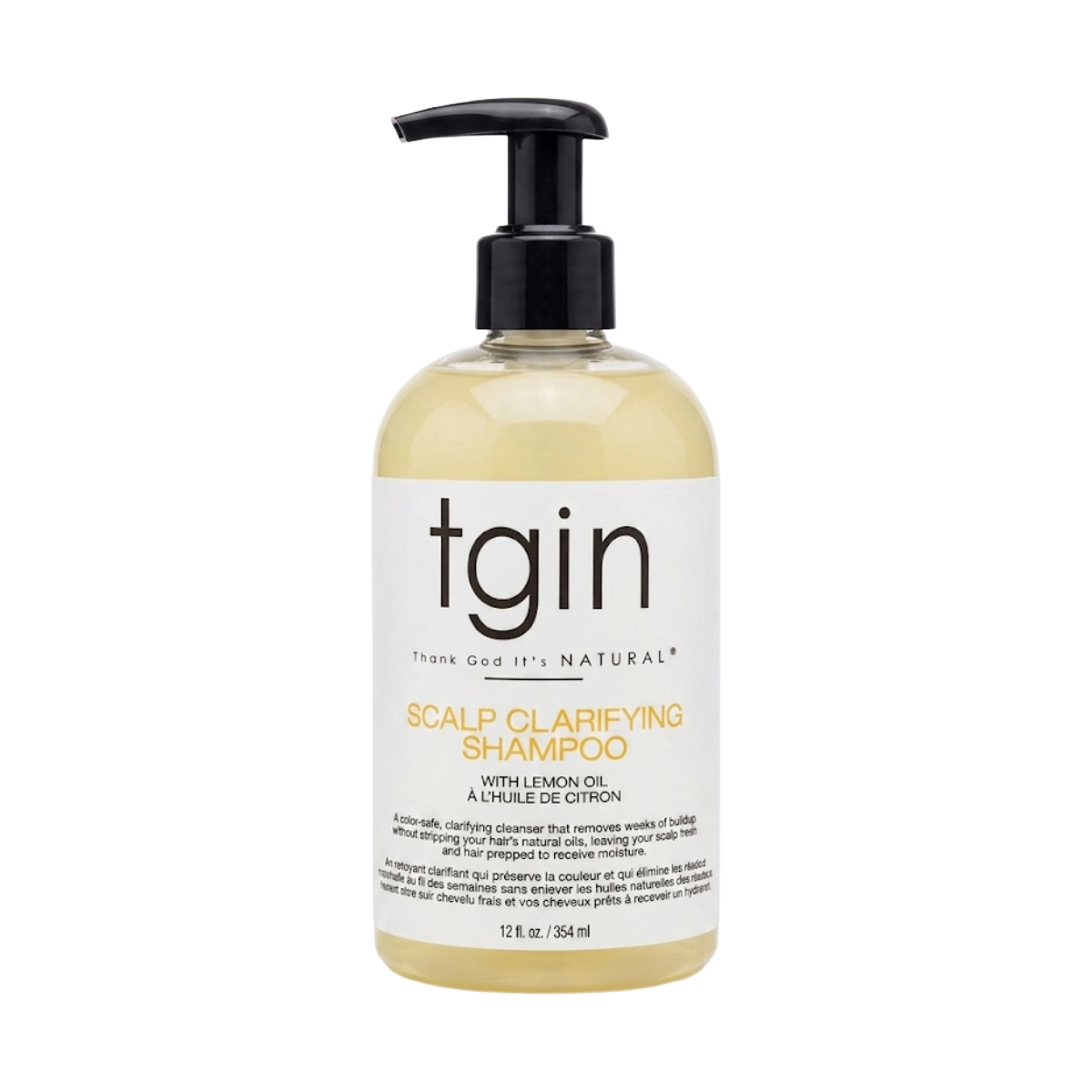 tgin Shampooing Clarifiant pour Cuir Chevelu 12oz