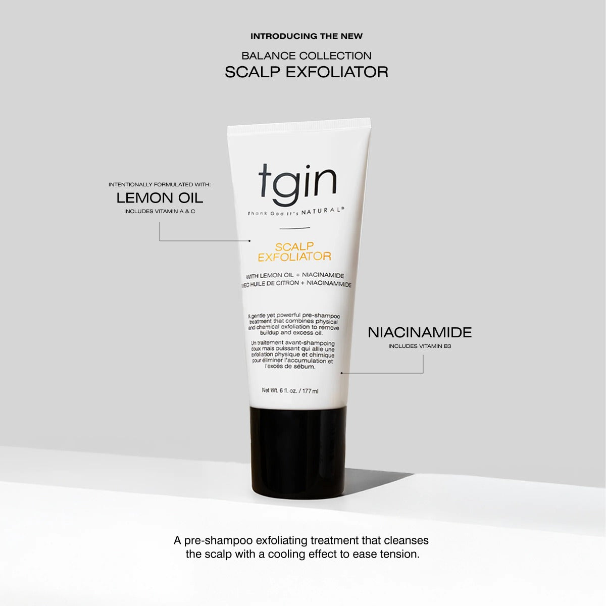 tgin Scalp Exfoliator 6oz