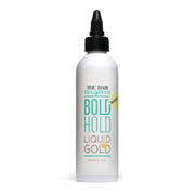 THE HAIR DIAGRAM Bold Hold Liquid Gold 4 oz white squeeze bottle with black nozzle temporary wig adhesive gel for secure hold