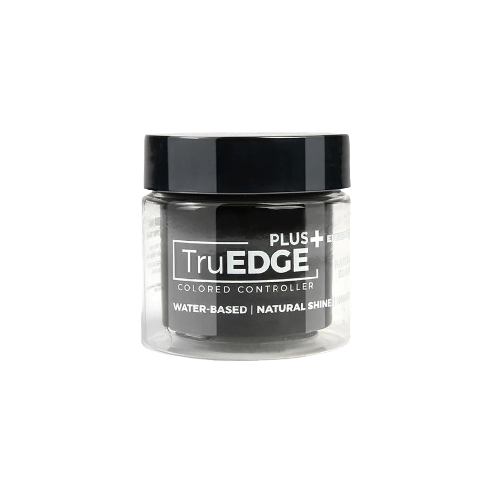 NICKA K Truedge Plus Colored Controller natural black water based edge control jar for sleek baby hairs