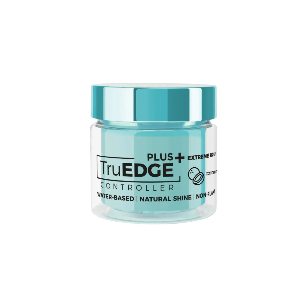 NICKA K TruEDGE Plus hair edge controller jar extreme hold edge control gel water based