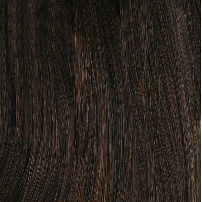 SHAKE N GO Cuban twist braid hair extensions in dark brown with natural texture and shine