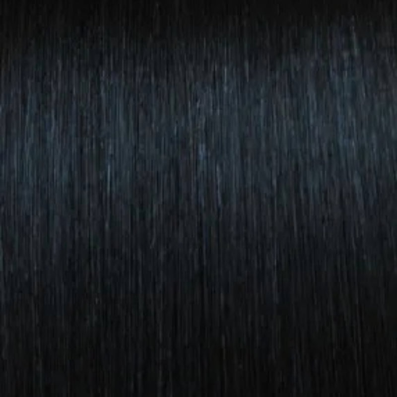 ROYAL IMEX Natural Dream Multi Yaky hair extensions jet black straight texture with subtle blue highlights