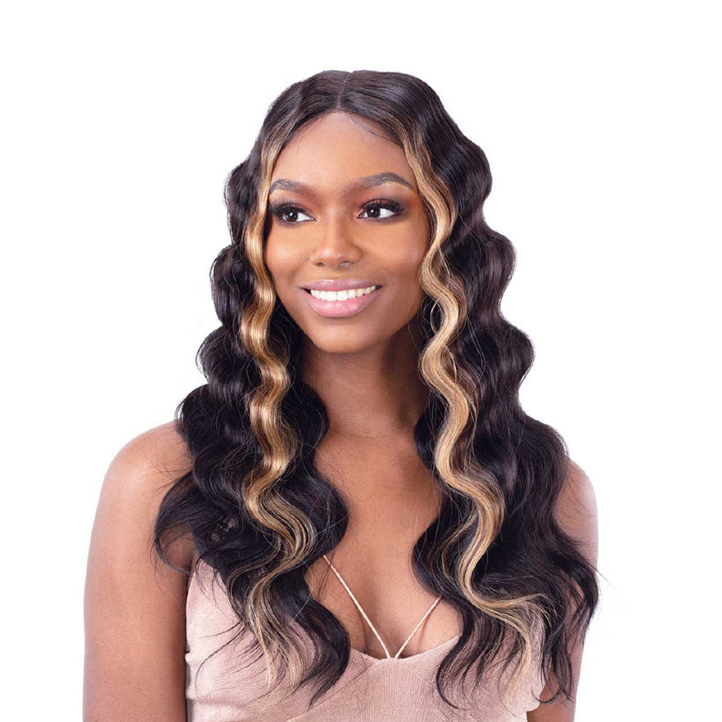 Perruque synthétique à dentelle frontale Freetress Equal LFW 006 LITE