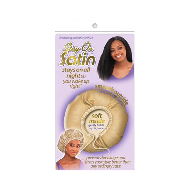 Stay On Satin Drawstring Bonet #9722 [Assorted Color]