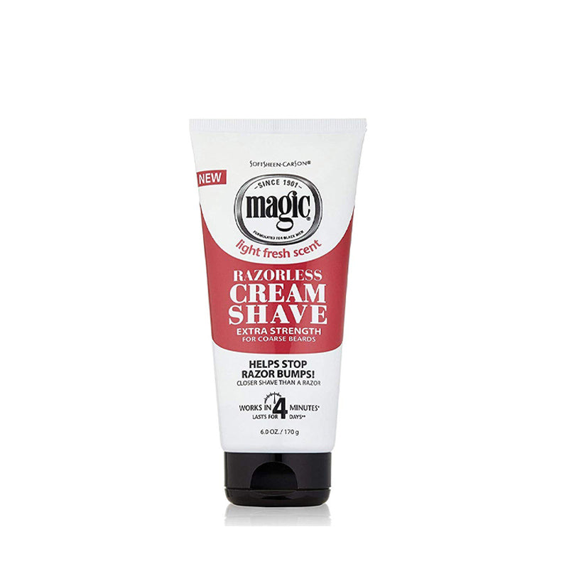 MAGIC RAZORLESS CREAM SHAVE 6OZ