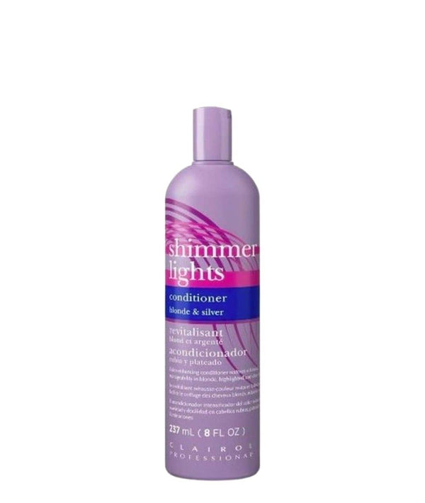 Shimmer Lights purple bottle shimmer light conditioner for blonde and silver hair 8 fl oz