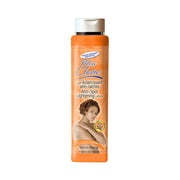 MISS CLAIRE anti-spot brightening lotion orange bottle with white cap and model image