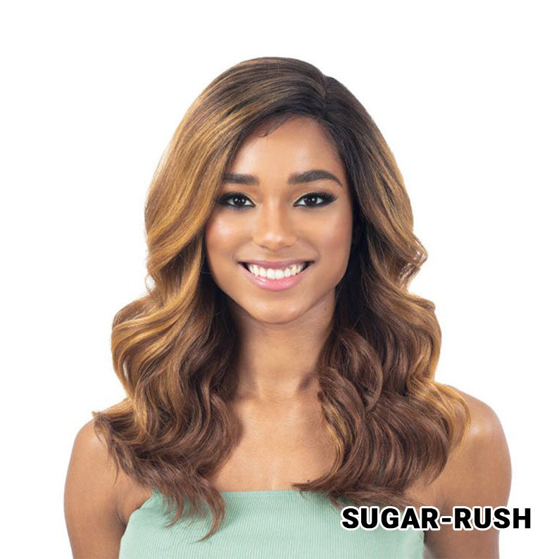 SHAKE N GO Freetress Equal Synthetic HD Lace Front Wig KALYNN