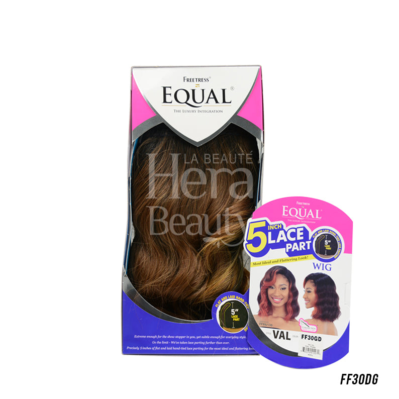 SHAKE N GO Freetress Equal Synthetic 5 Inch Lace Part Wig VAL