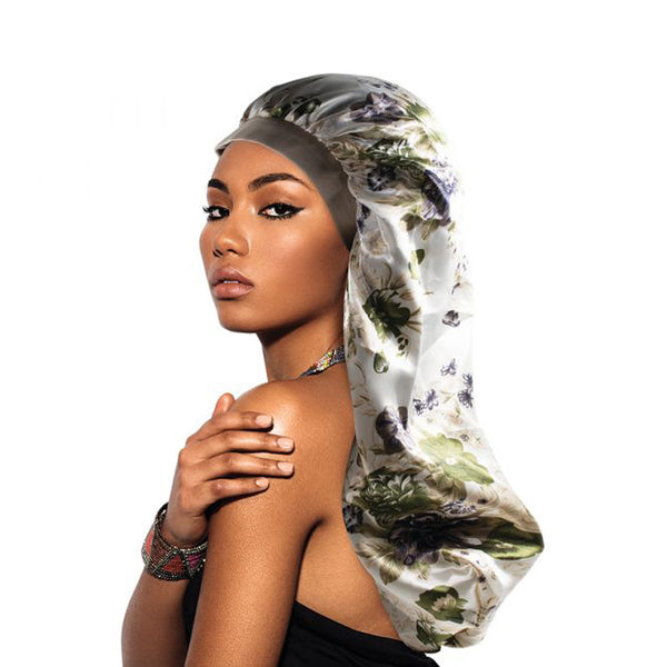 X-Long Silky Designed Bonet Cap Single Layer [Assorted Color] #02845