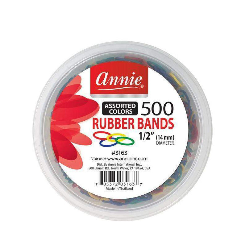 #03163 Rubber Bands 500Ct [Assorted Color]