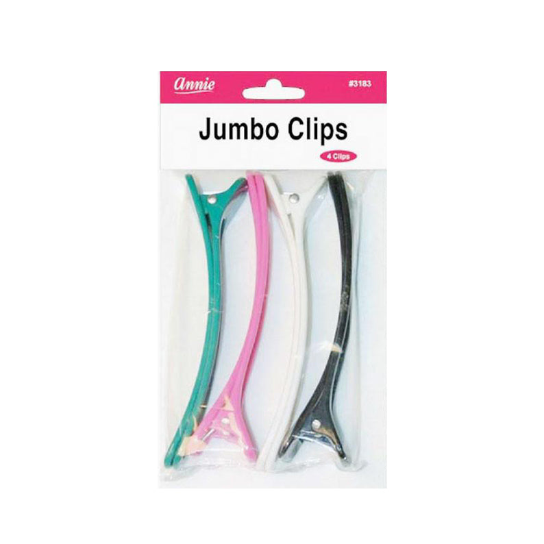 #03183 Jumbo Clips 4Ct [Assorted Color]