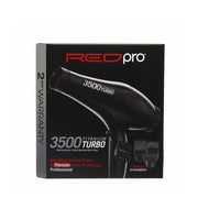 #Bdp02N 3500-Sèche-cheveux turbo en titane 3 accessoires de coiffage