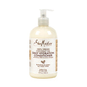 Shea Moisture Virgin Coconut Oil Daily Hydration coconut oil hair conditioner pump bottle for moisturizing hair