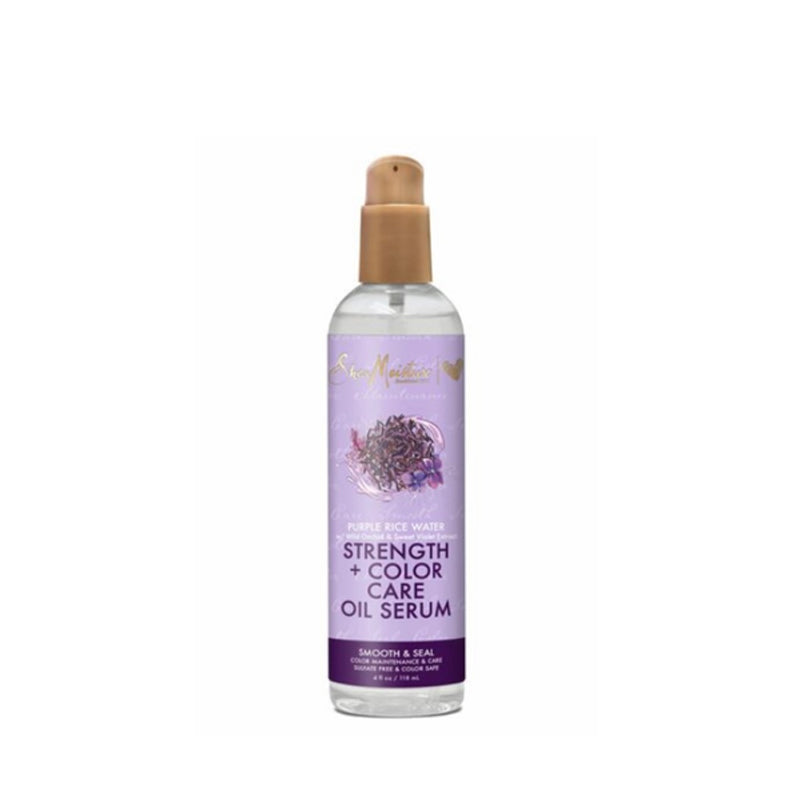 Shea Moisture Purple Rice Water Strength + Color Care Oil Serum 4oz