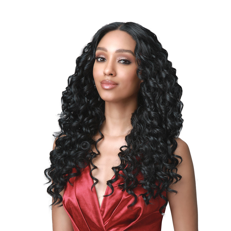 BOBBI BOSS 5" Deep Part Synthetic Hair Lace Front Wig MLF464 - BRIELLE