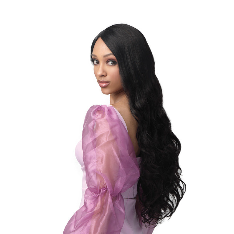 BOBBI BOSS Bundle Hair 100% Unprocessed Human Hair Lace Wig - NAOMI