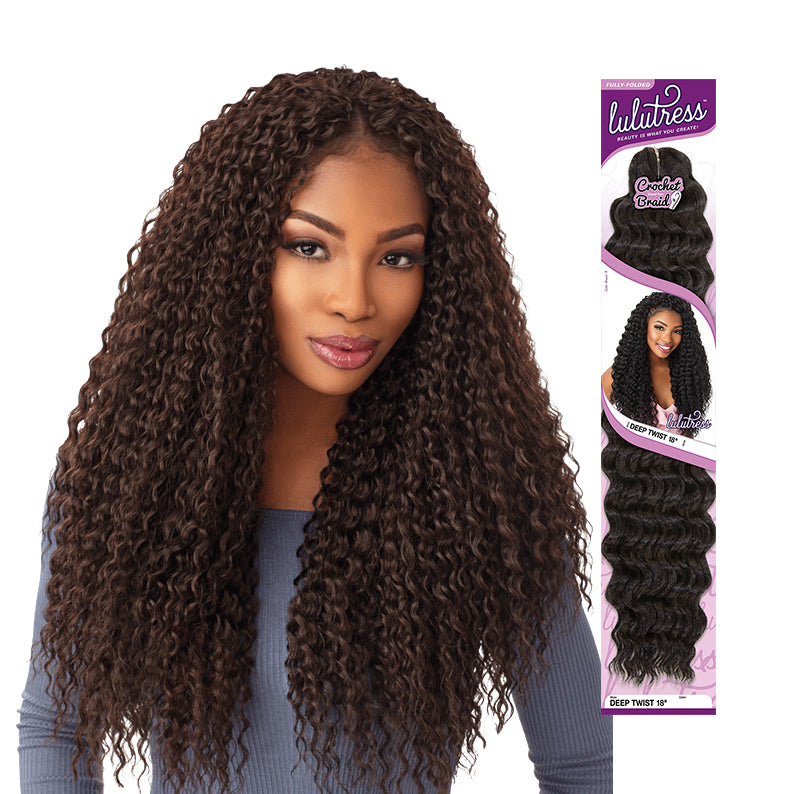 SENSATIONNEL LULUTRESS Braid Wet Curly 18"