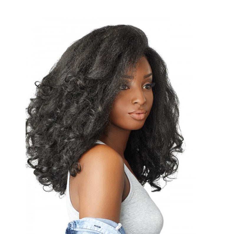 100% Premium Fiber Curls KINKS & CO Half Wig Rain Maker