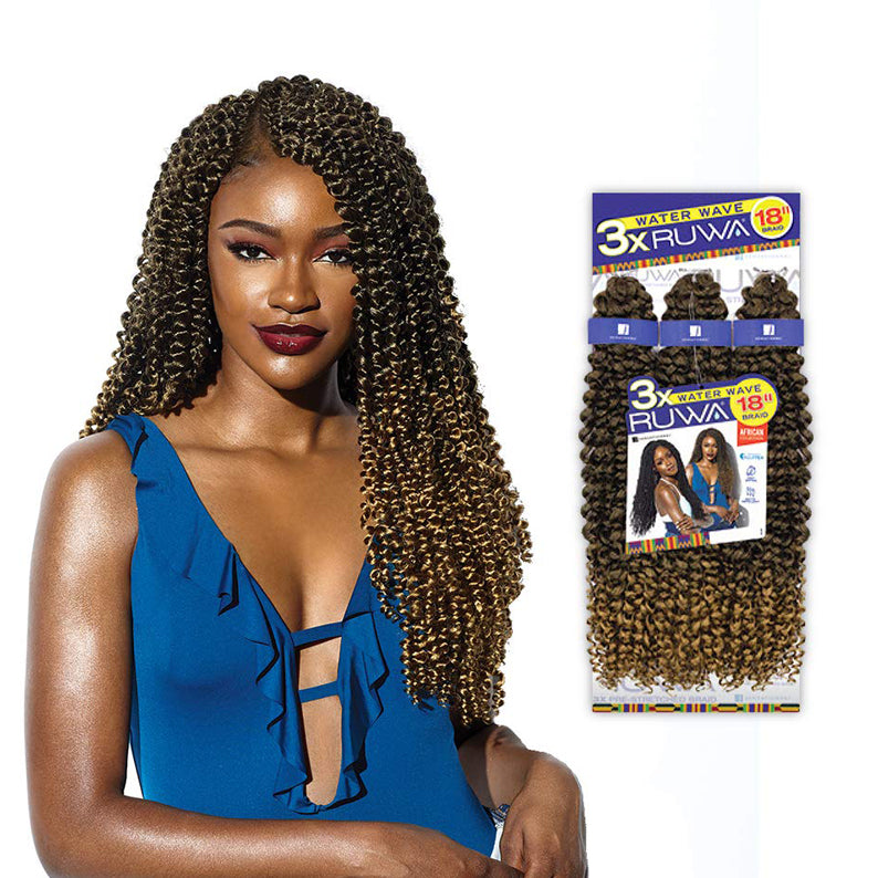 SENSATIONNEL African Collection 3X RUWA WATER WAVE Braid