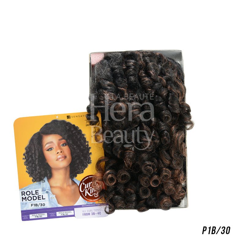 SENSATIONNEL Empress CURLS KINKS & CO Textured Lace Frint Wig ROLE MODEL