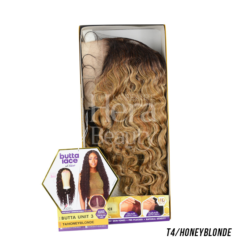 SENSATIONNEL HD Ear-to-ear Lace Front Wig - BUTTA UNIT 3