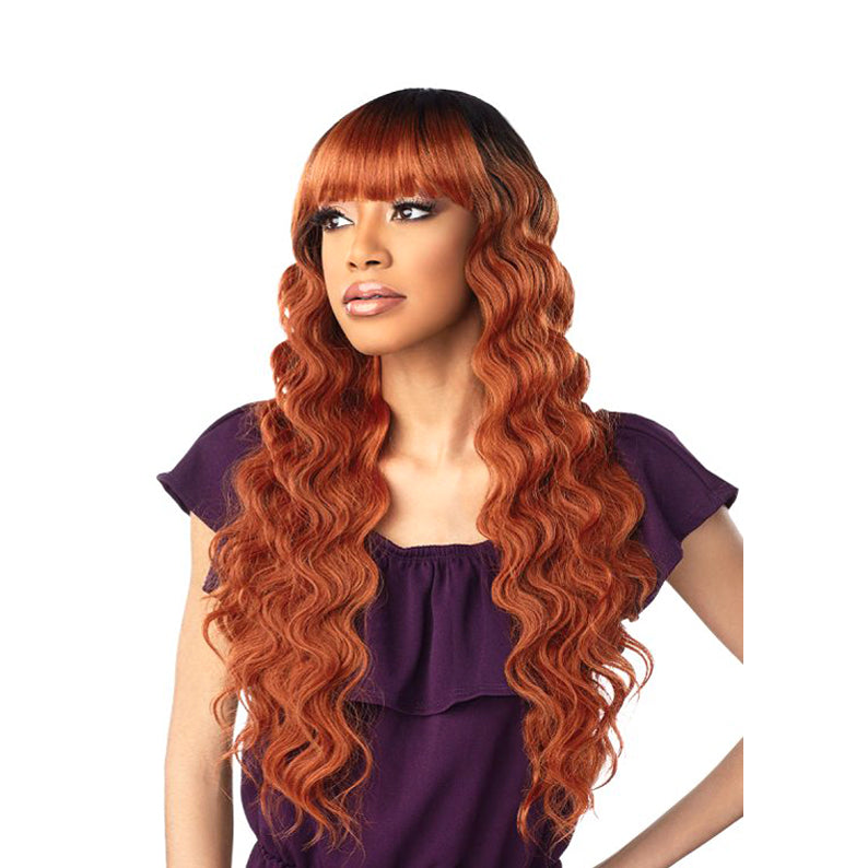 SENSATIONNEL Synthetic Instant Fashion Full Cap Wig - CASSIDY