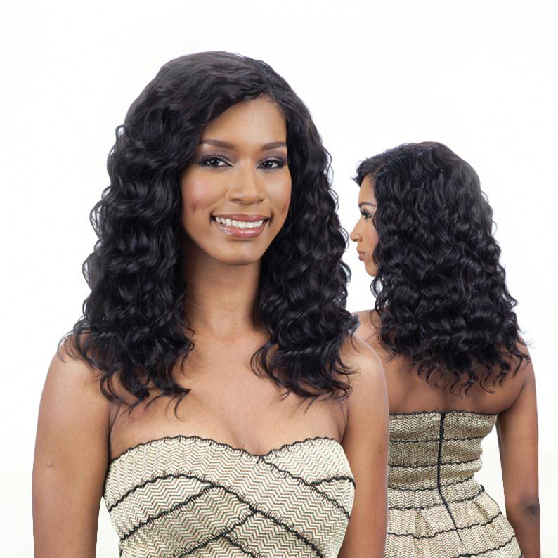 SHAKE N GO SAGA NAKED Brazilian Remy Natural Loose Deep Wave 7pcs