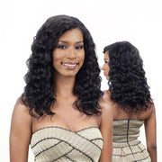 SAGA NAKED Brésilien Remy Loose Deep Wave 7 pièces