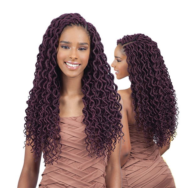 FREETRESS Braid 2X Faux Locs bouclés doux 18"