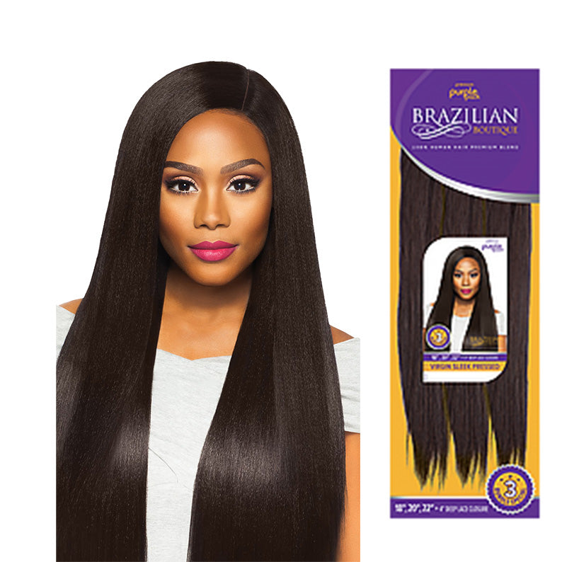 OUTRE PURPLE PACK BRAZILIAN BOUTIQUE Virgin Sleek Pressed