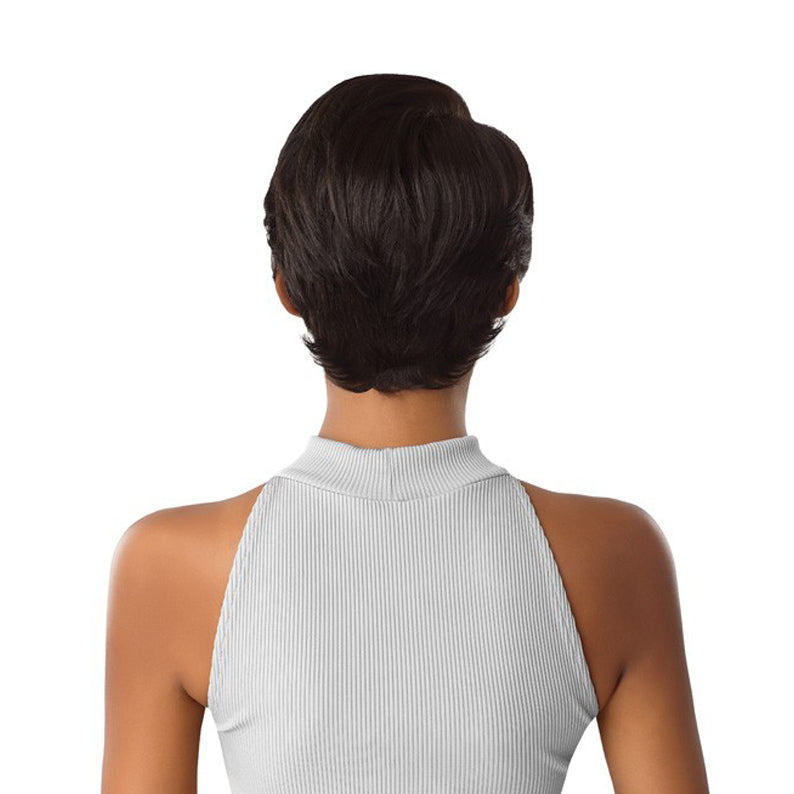 Premium Duby Diamond 6" Part Lace Front Wig Swooped Bang