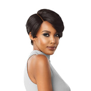 Premium Duby Diamond 6" Part Lace Front Wig Swooped Bang