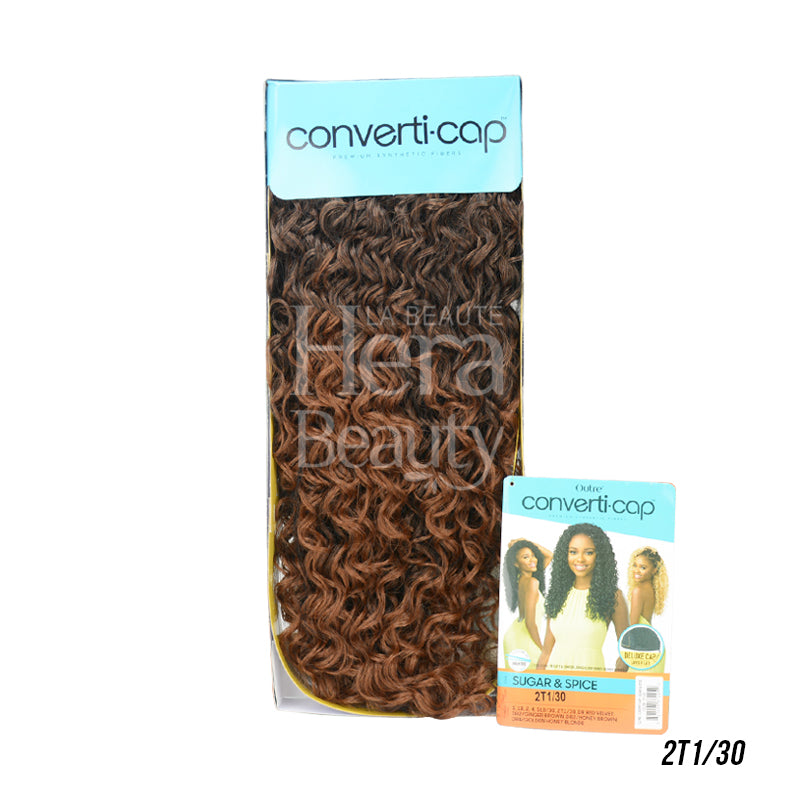 OUTRE Converti Cap Synthetic Hair Half Wig SUGAR & SPICE