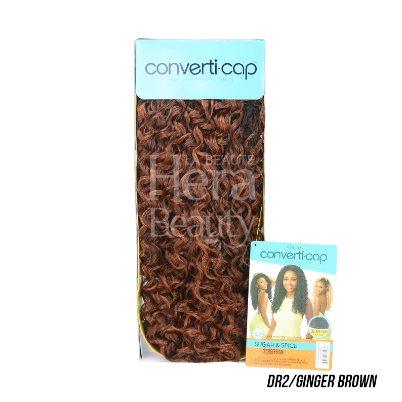 OUTRE Converti Cap Synthetic Hair Half Wig SUGAR & SPICE