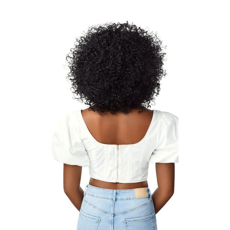 LACE FRONTAL PRE-BRAIDED Synthetic Hair 13X2 Lace Frontal Wig HALO STITCH BRAIDS 14"