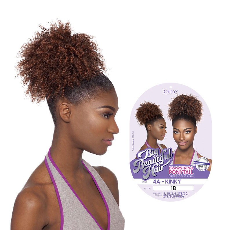 OUTRE Big Beautiful Hair Drawstring Ponytail 4A KINKY