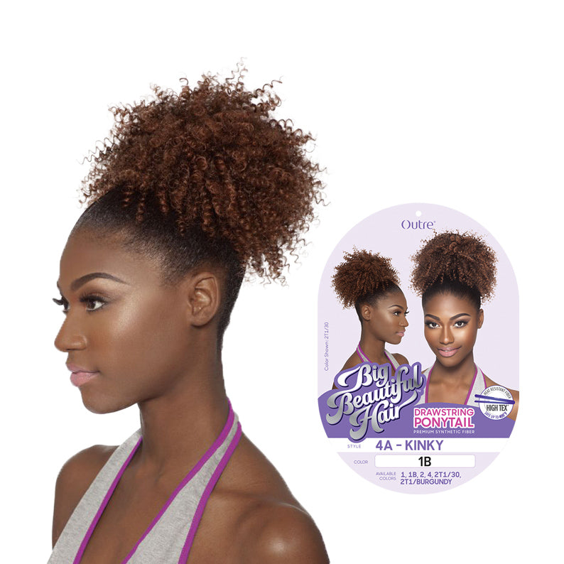 OUTRE Big Beautiful Hair Drawstring Ponytail 4A KINKY