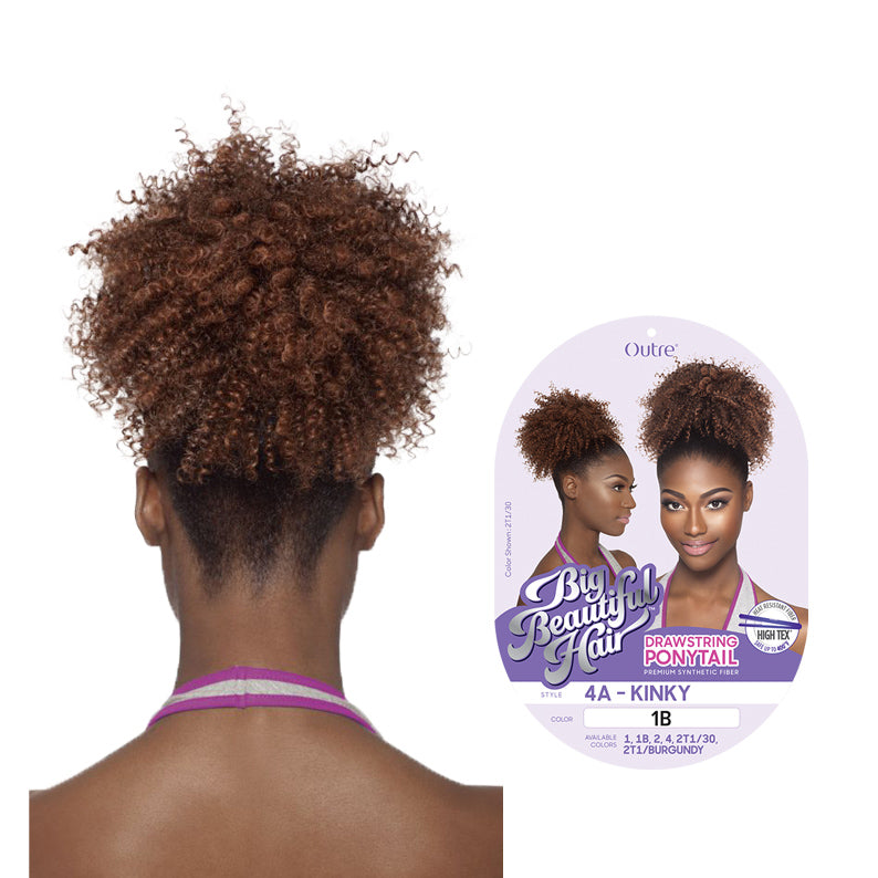 OUTRE Big Beautiful Hair Drawstring Ponytail 4A KINKY