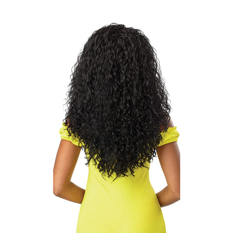 Converti Cap Synthetic Wet & Wavy Half Wig Waterfall In Love