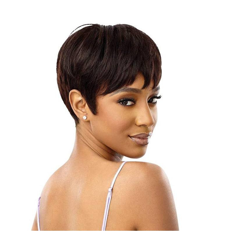 Perruque intégrale violette Mytresses 100 % cheveux humains non traités, Zara