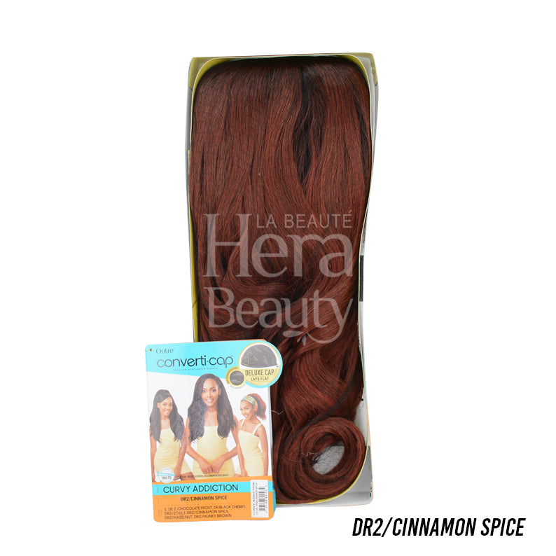 Converti Cap Synthetic Half Wig Curvy Addiction