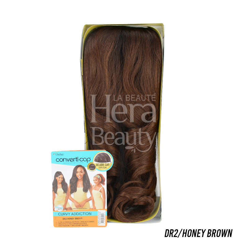 Converti Cap Synthetic Half Wig Curvy Addiction