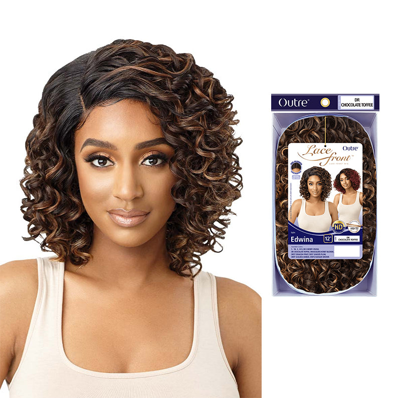 OUTRE Synthetic HD Lace Front Wig - EDWINA