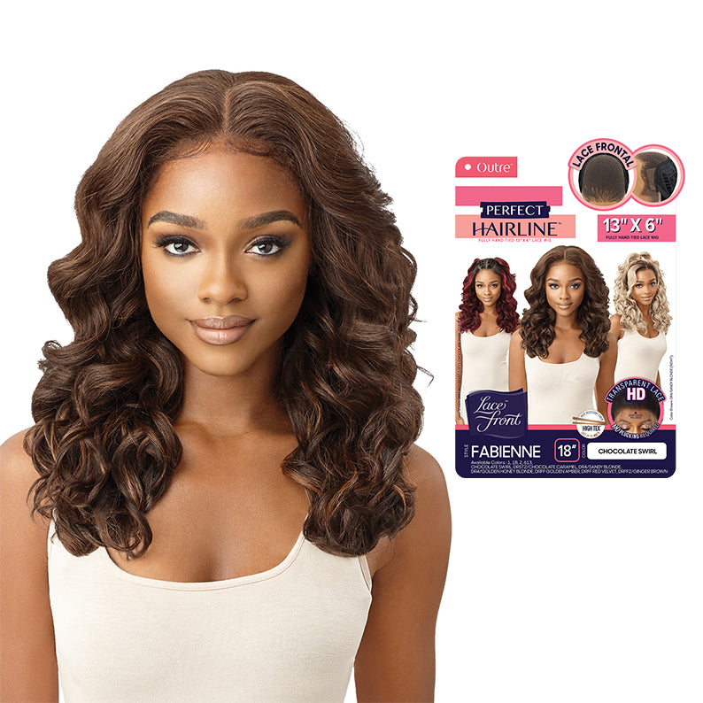 OUTRE Perfect Hairline Synthetic 13X6 HD Lace Front Wig - FABIENNE