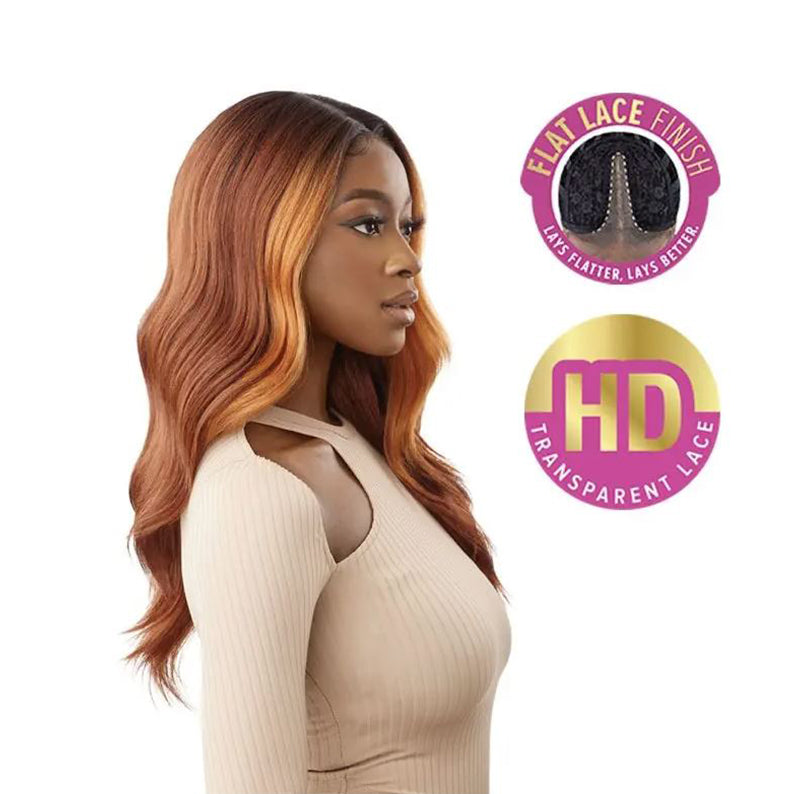 OUTRE SLEEKLAY PART Synthetic Hair Lace Front Wig GENEVIVE 22"