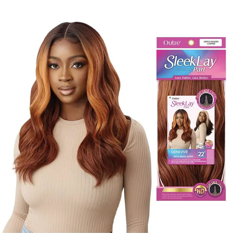 OUTRE Sleek Lay HD Lace Front Wig - GENEVIVE