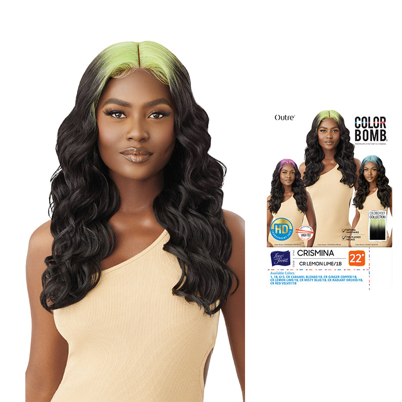 OUTRE Color Bomb HD Lace Front Wig - CRISMINA